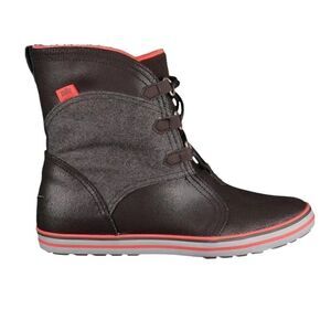 NIKE Carico Mid-calve Leather Dark Brown Cinder Boots Shoes - Womens Size 5.5